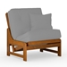 Arden 28" Chair (Frame Only) in Heritage - Armless Minimalist Style - NF-ARDN-CHAIR