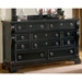 Heirloom Elegant Dresser in Black - AW-2900-210