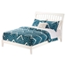 Orleans Wood Bed - White - ATL-AR92-1002