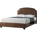 Trinity Leather Platform Bed - Ranger Brown - EGL-EAG6800-BED