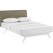 Tracy Bed - White Frame - EEI-576-WHI-BED