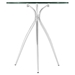 Moxy Side Table - Glass Top, Clear - EEI-2093-CLR