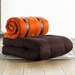 Chocolate Chair Sleeper with Buckle Up Mattress - FF-BUC1BX002X