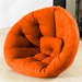 Nido Tufted Sleeper Lounge Chair in Orange - FF-NIDO1009