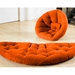 Nest Tufted Convertible Lounge Chair in Orange - FF-NEST1009