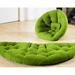 Nest Tufted Convertible Lounge Chair in Lime - FF-NEST1010