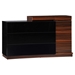 Lexi Dresser, High Gloss Black/Zebra Walnut - GLO-LEXI-982B-D