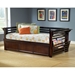 Miko Espresso Daybed with Trundle - HILL-1457DBT