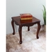 Windsor Wood End Table - Queen Anne Style - INTC-3862-ST
