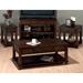 Cassidy Cocktail Table - Plank Top, Dark Brown - JOFR-561-1