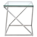 4Z Square End Table - Clear - LMS-TB-CT4Z-SS