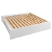 Calla King Platform Bed - Pure White - PRE-WBPK-0500-2K