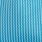Serpentine Stripe Cerulean Futon Cover