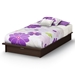 Libra Chocolate Platform Bed with Drawer - SS-3159245