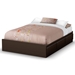 Step One Full Mate's Bed in Chocolate - SS-3159211