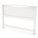 Step One White Storage Bed with Headboard - SS-3160217-3160270