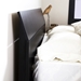 Vito Queen Platform Bed - Panel Headboard, Pure Black - SS-3170282