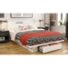 Holland Full/Queen Platform Bed - 1 Drawer, Pure White - SS-3340215