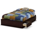 Lounge Full Mate's Bed in Havana Brown - SS-3439211