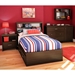 Highway Twin Size Bed with Storage Headboard - SS-3679212-3679098