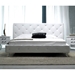 Monte Carlo Tufted Bed in White - VIG-MONTECARLO-BED-WHT