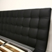 Celia King Size Platform Bed - Tufted Headboard, Black - WI-B-006B-BLACK-KING
