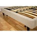 Quincey Cream Fabric Platform Bed - WI-B-86-C-172-X