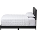 Brookfield Upholstered Bed - Grid-Tufting, Dark Gray - WI-CF8747B-CHARCOAL