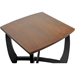 Straitwoode Square End Table - Cherry and Dark Brown - WI-HM909-40-ET