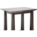 Havana Brown Wood Modern End Table - WI-RT157B-OCC