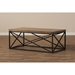 Holden Rectangular Coffee Cocktail Table - Antique Bronze, Brown - WI-YLX-2692-CT