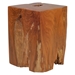 Prehistoric Stool - Natural and Antique Gold - ZM-155062