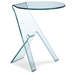 Journey Clear Side Table - ZM-404105