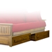 Stanford Wood Futon Frame Set - Heritage, Designer Cover - NF-SFRD-DSNR-SET#