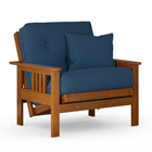 Stanford Wood Chair Frame - Heritage Finish