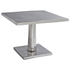 Surina Contemporary Bunching Table - Cast Aluminum, Square Top