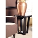 Andy Wood End Table - Black on Oak, Round Top - ACD-3308-02