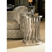 Alex Metal End Table - Satin Nickel Base, Glass Top - ACD-20702-02-G