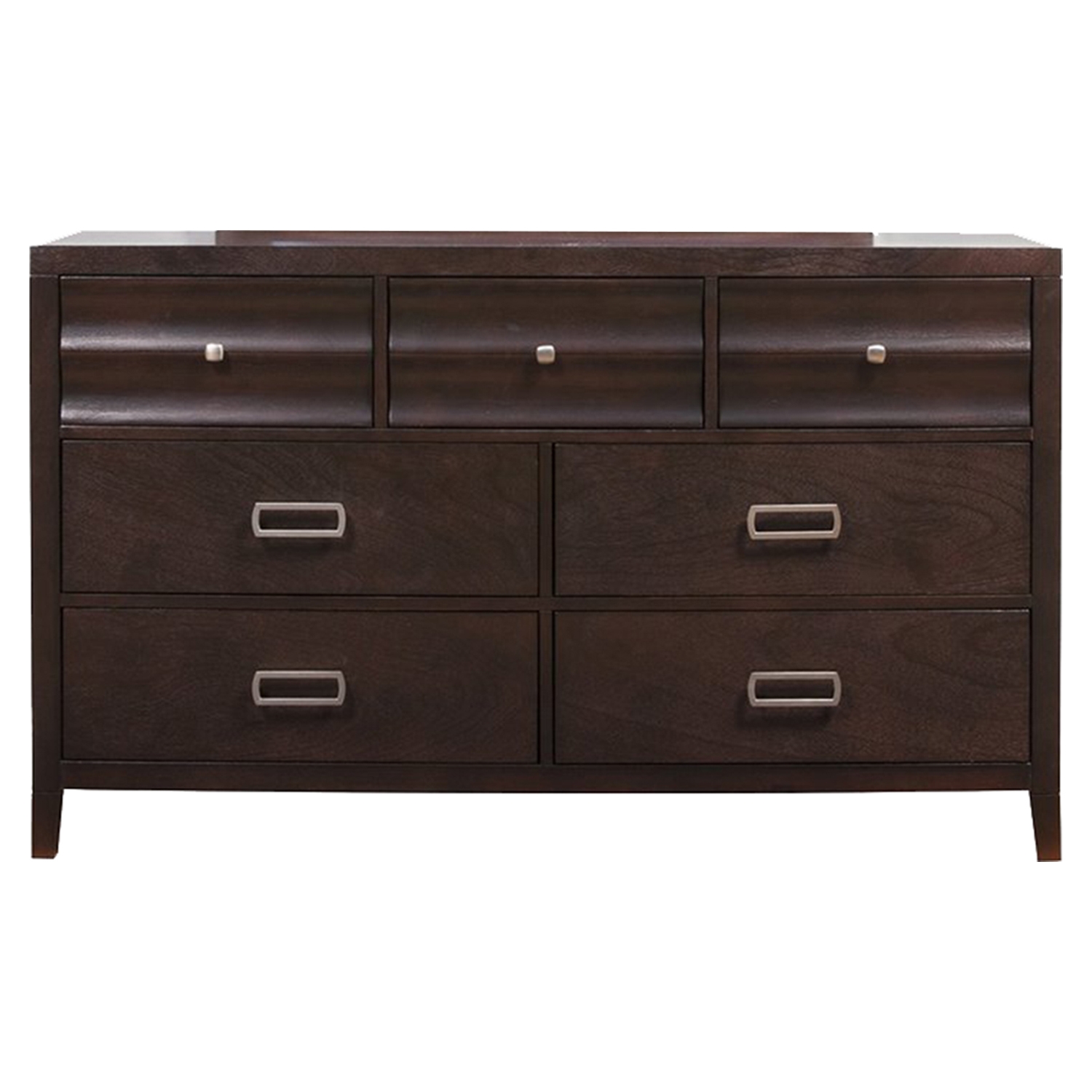 Legacy 7-Drawer Dresser - Black Cherry 