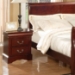 Louis Philippe II Nightstand in Cherry Finish - ALP-2702