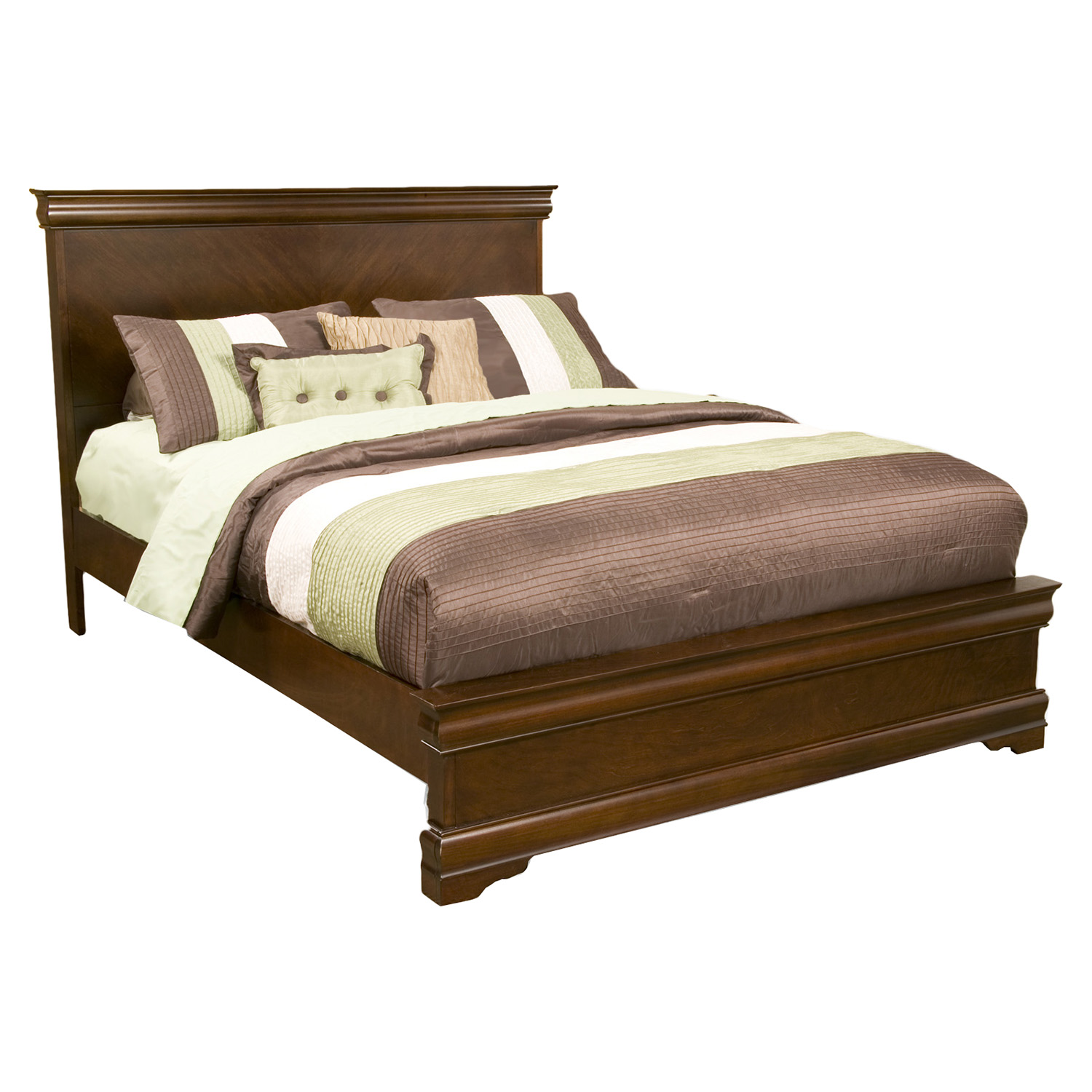 Chesapeake Panel Bed - Cappuccino 