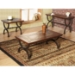 Milford End Table with Metal Legs - ALP-425-02