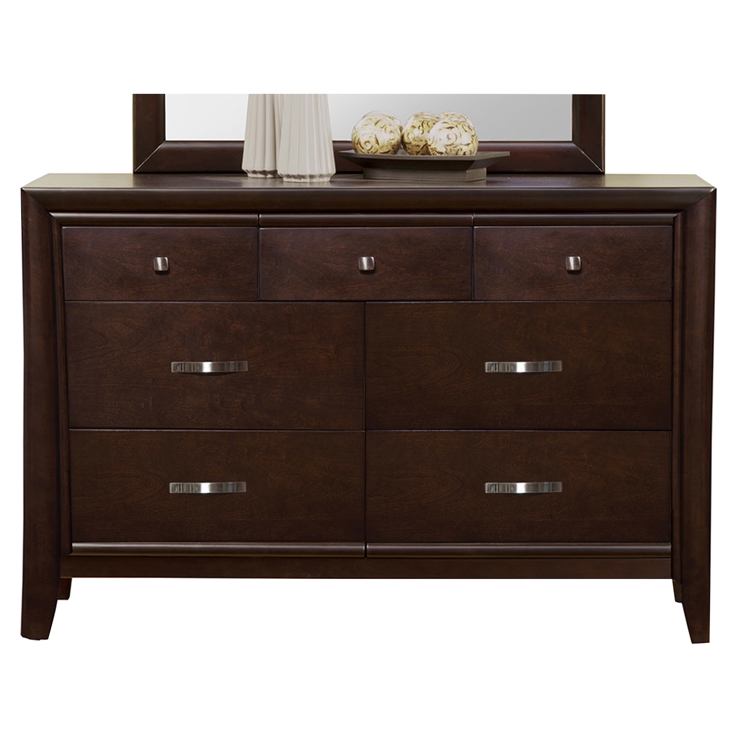 La Jolla 7-Drawer Dresser - Espresso 