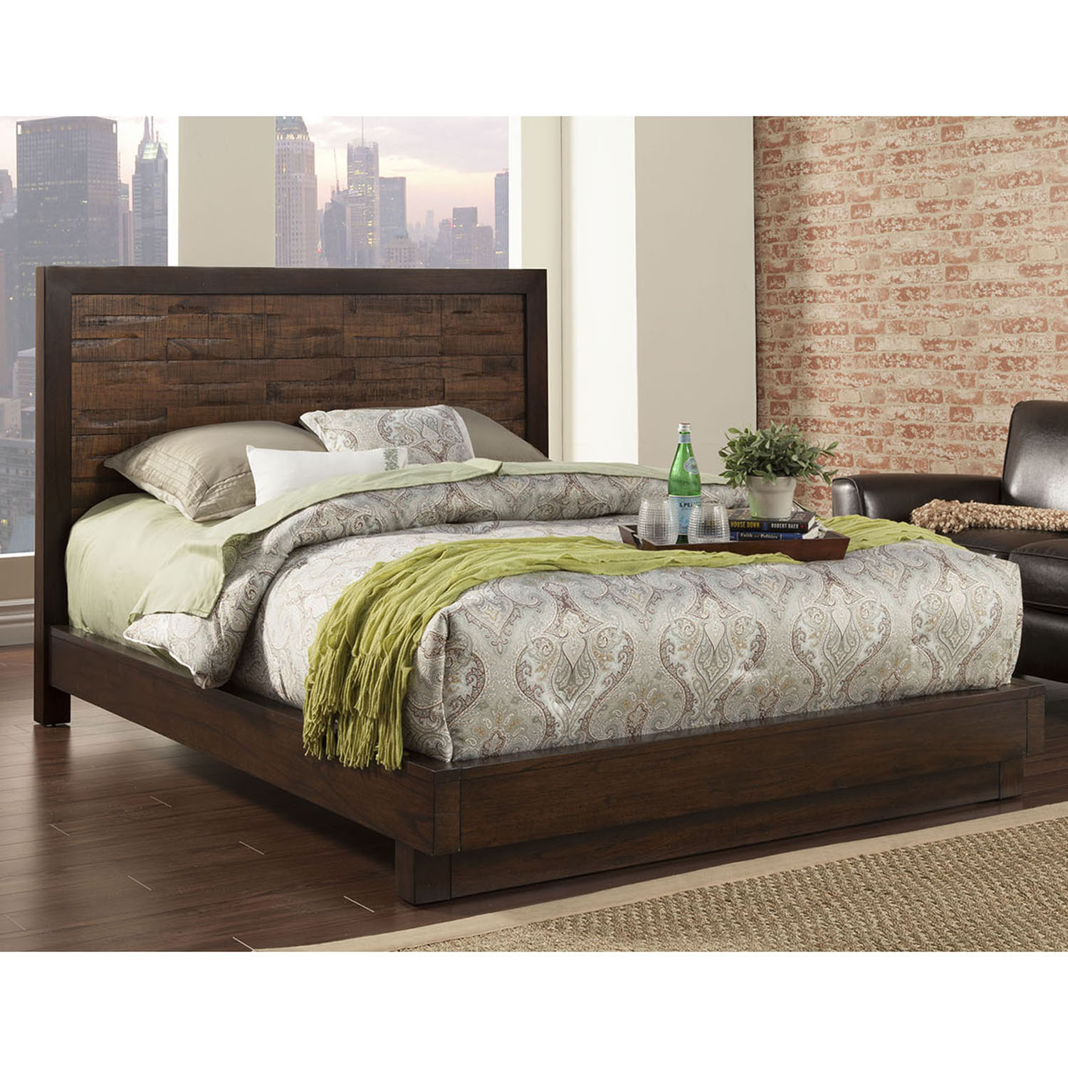 Element 2 Platform Bed - Espresso 