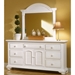 Cottage Traditions Triple Dresser in Eggshell White - AW-6510-272