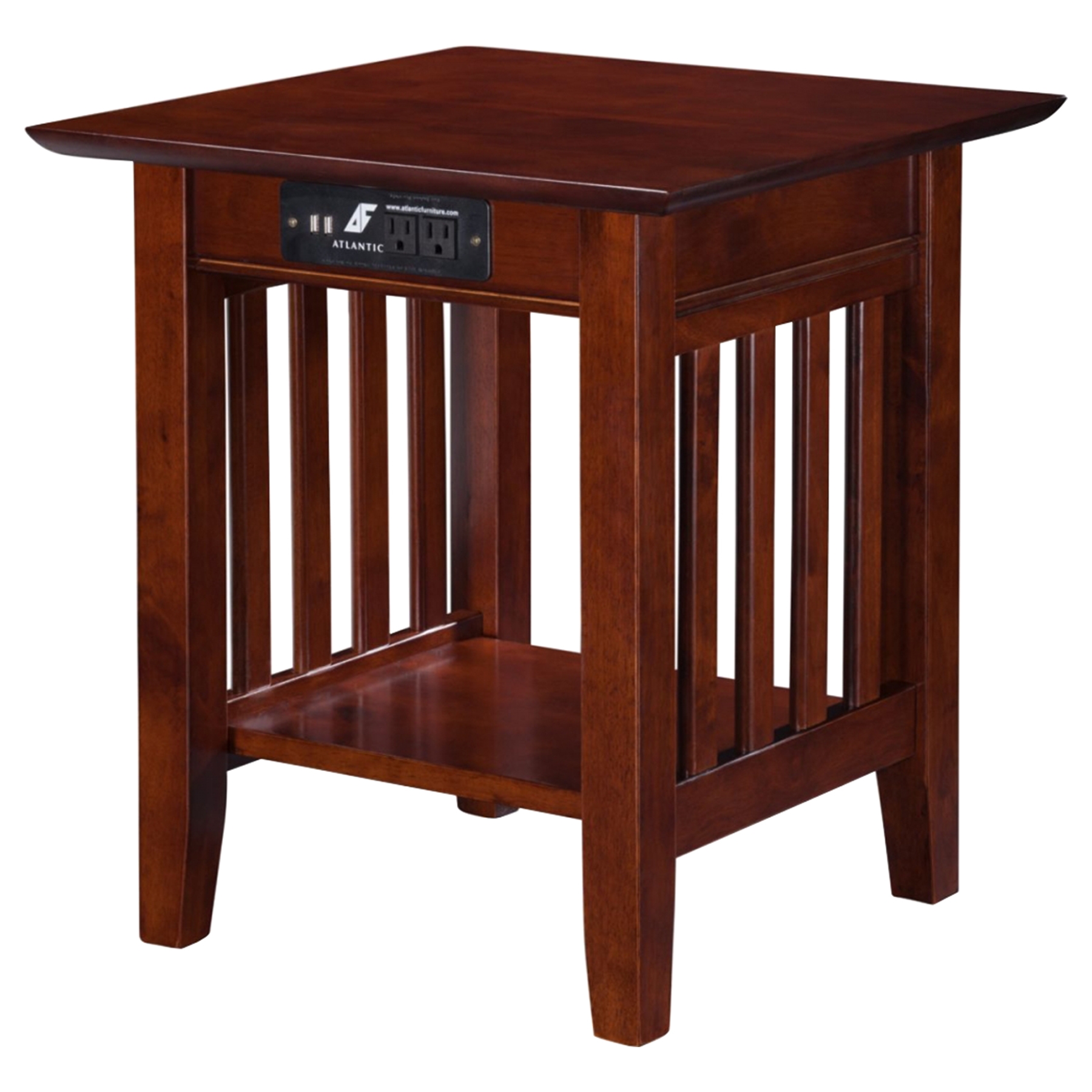 Mission End Table - Charger, 1 Shelf 