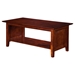 Nantucket Coffee Table - Rectangular, 1 Shelf - ATL-AH1530