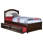 Windsor Twin Flat Panel Foodboard - Raised Panel Trundle Bed