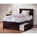 Nantucket Twin XL Wood Bed - Matching Foot Board, 2 Drawers - ATL-AR821611