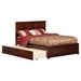 Madison Flat Panel Foot Board Bed - Trundle Bed, Platform - ATL-AR86-201